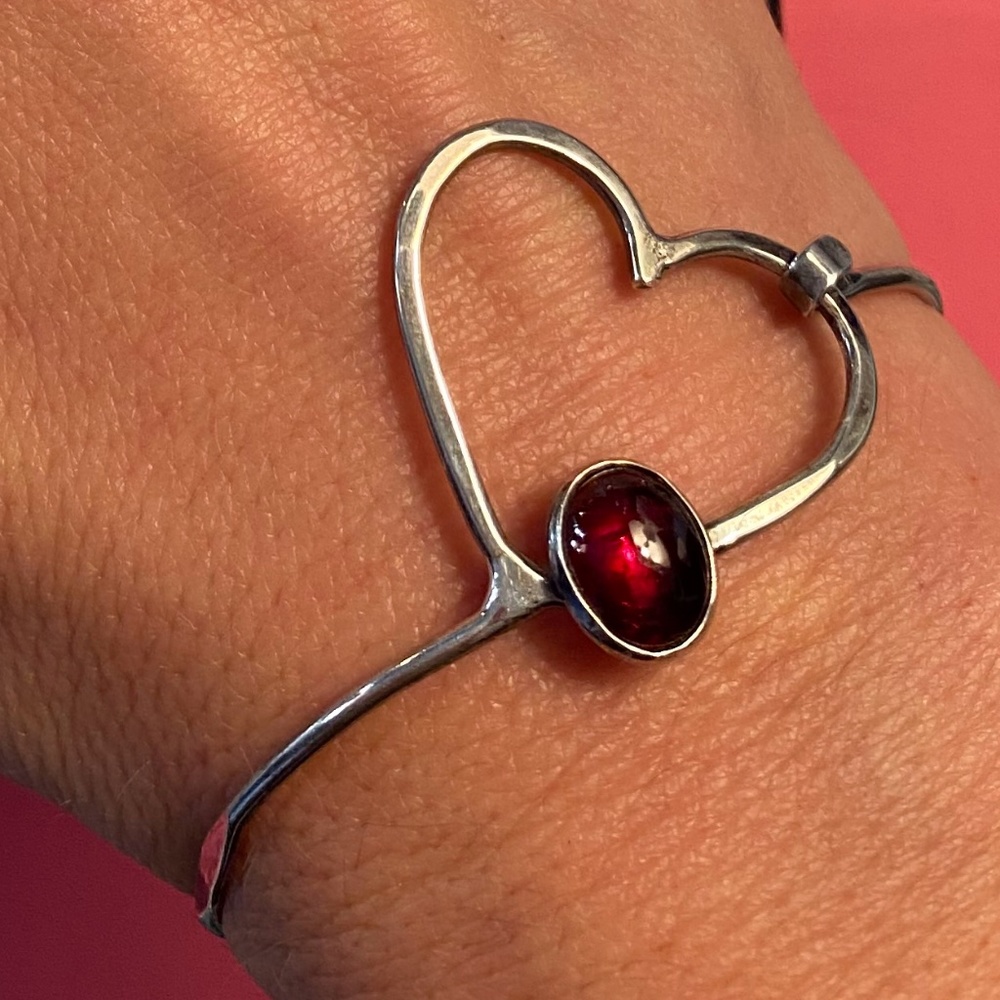 925 Sterling Silver Valentine Bracelet